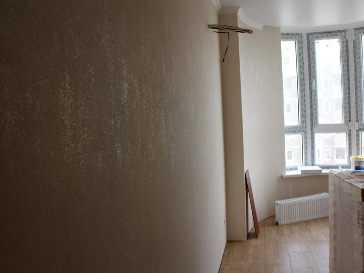 оклейка обоями стен в квартире